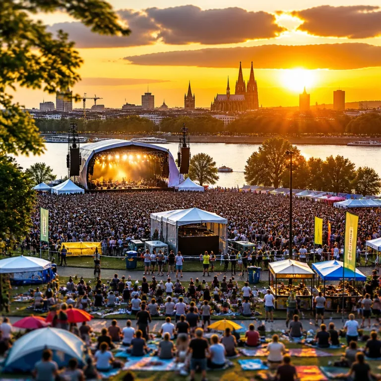 Sommerwochenende in NRW: Open-Air-Festival in Köln, Techno- und Rock-Events in mehreren Städten