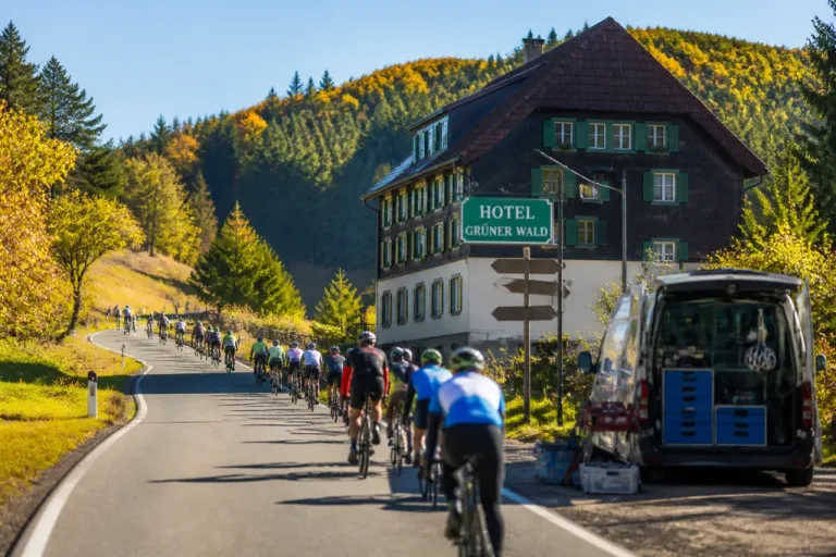 Drei Tage Kraichgau und Nordschwarzwald: 240 km, 2 620 Höhenmeter und ein starkes Serviceteam