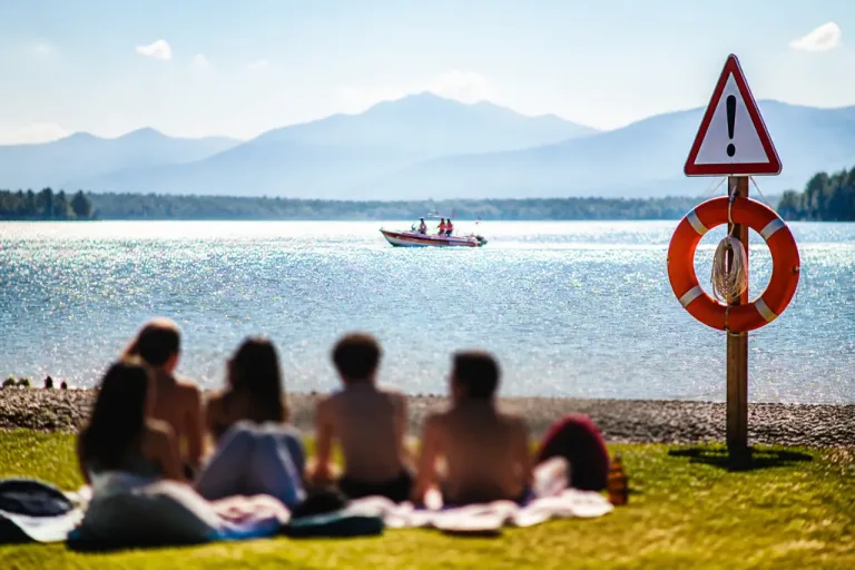 Hitze und Baden: Wie man an Seen und Flüssen sicher bleibt