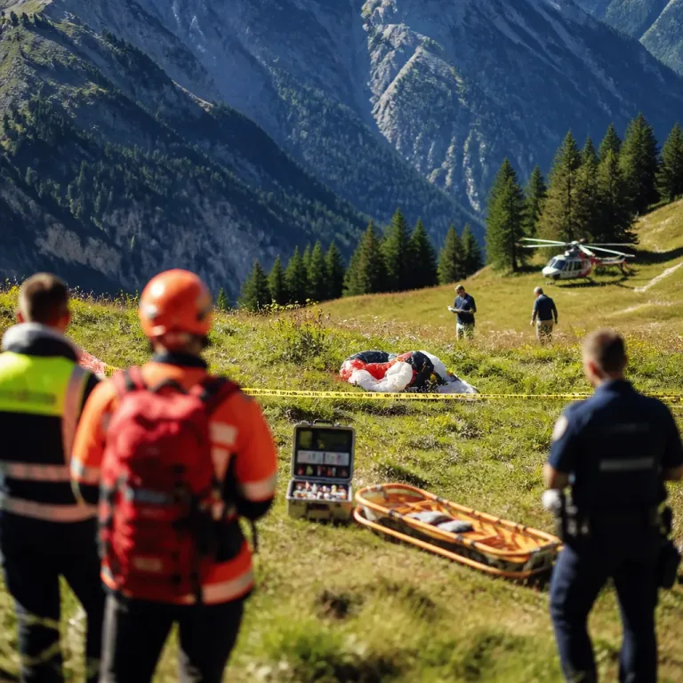 Gleitschirmabsturz am Kreuzeck: 56-Jähriger stirbt trotz Reanimation