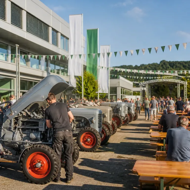 Fendt-Dieselrösser: Zeitreise zu historischen Traktoren am Unternehmenssitz in Marktoberdorf