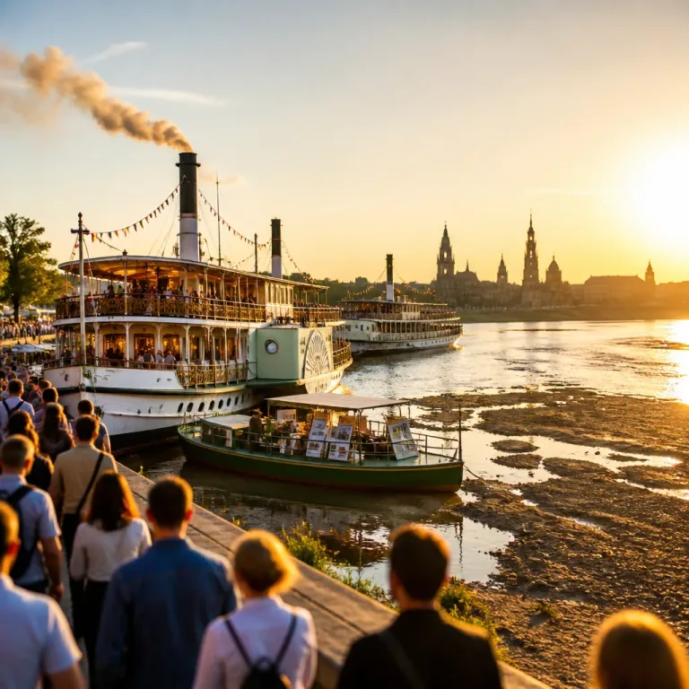 190 Jahre Sächsische Dampfschifffahrt: Festwochenende in Dresden zieht Tausende an