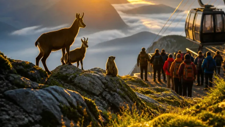 Frühmorgendliche Wildtierführung auf dem Brüsti zieht naturinteressierte Gäste an