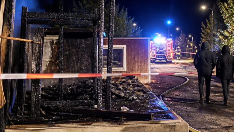Gartenhausbrand in Cham: Polizei geht von Brandstiftung aus