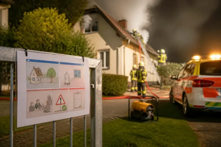 Gasbrenner löst Dachstockbrand in Sirnach aus – Kantonspolizei warnt eindringlich