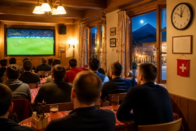 Gastrobetriebe im Kanton Schwyz dürfen Viertelfinalspiel drinnen bis in die Nacht zeigen
