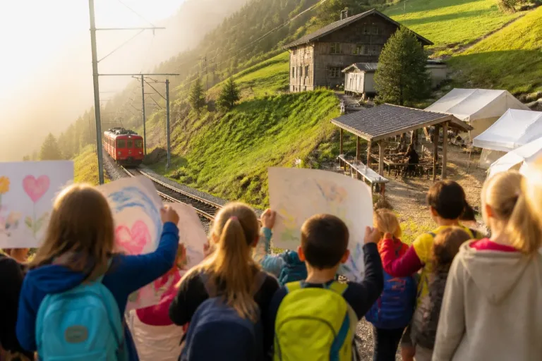 Gelungener Start: 78. Stocklager in Alpnach beginnt mit Pilatus-Bahn und Wanderung