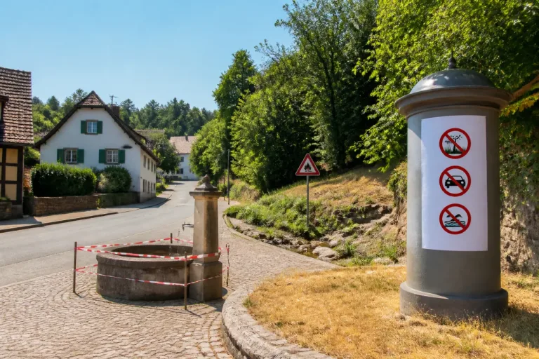 Gemeinde im Kanton ruft wegen Dürre zum Wassersparen auf und erlässt Nutzungsverbote