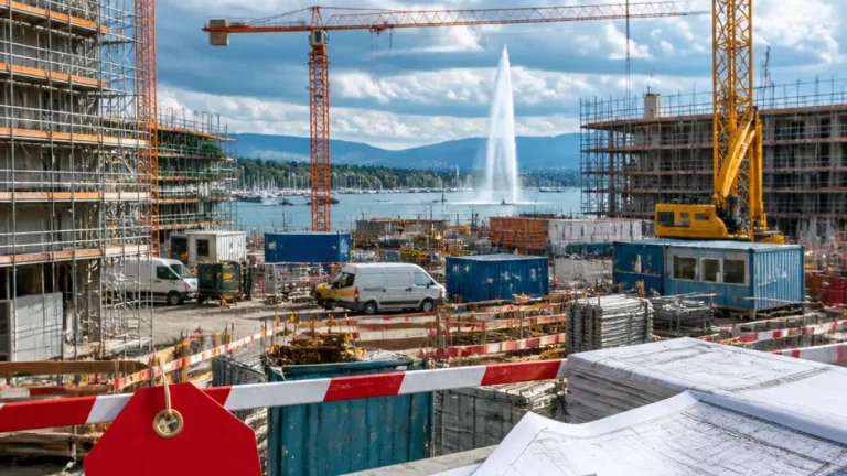 Genf laut Arcadis 2026 wieder weltweit teuerste Stadt für Bauprojekte