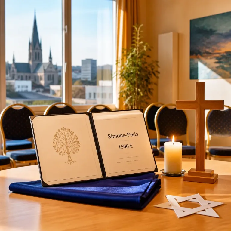 Neuss lobt erneut den Simons-Preis für christlich‑jüdisches Miteinander aus