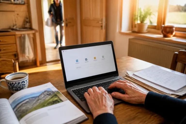 Kleiner Laptop, grosse Wirkung: Wie SOS Beobachter Menschen aus dem digitalen Abseits holt