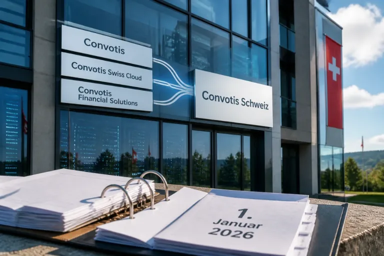 Convotis vereinheitlicht Schweizer Tochtergesellschaften rückwirkend per 1. Januar 2026