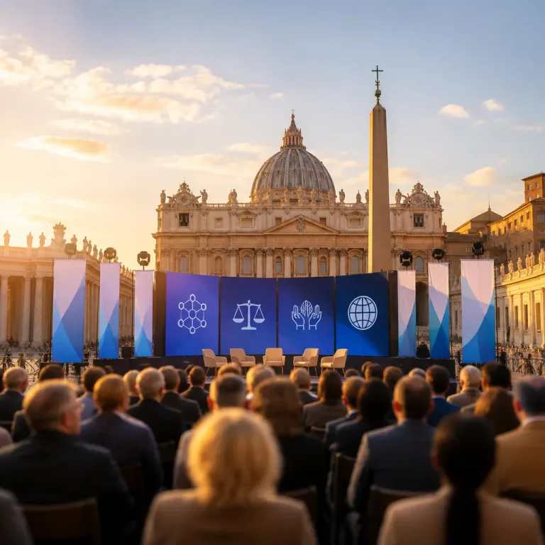 Papst ruft zu geteilter Verantwortung in der Technologiepolitik auf