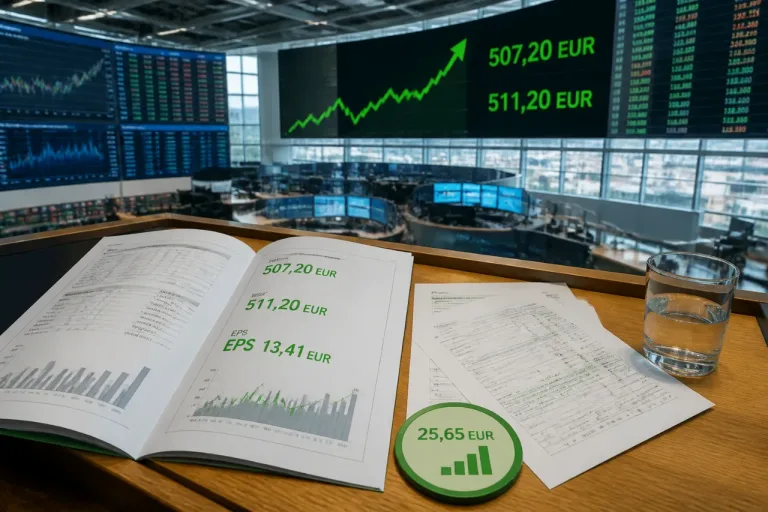 Münchener Rück zieht an: Aktie klettert am Nachmittag auf 507,20 Euro