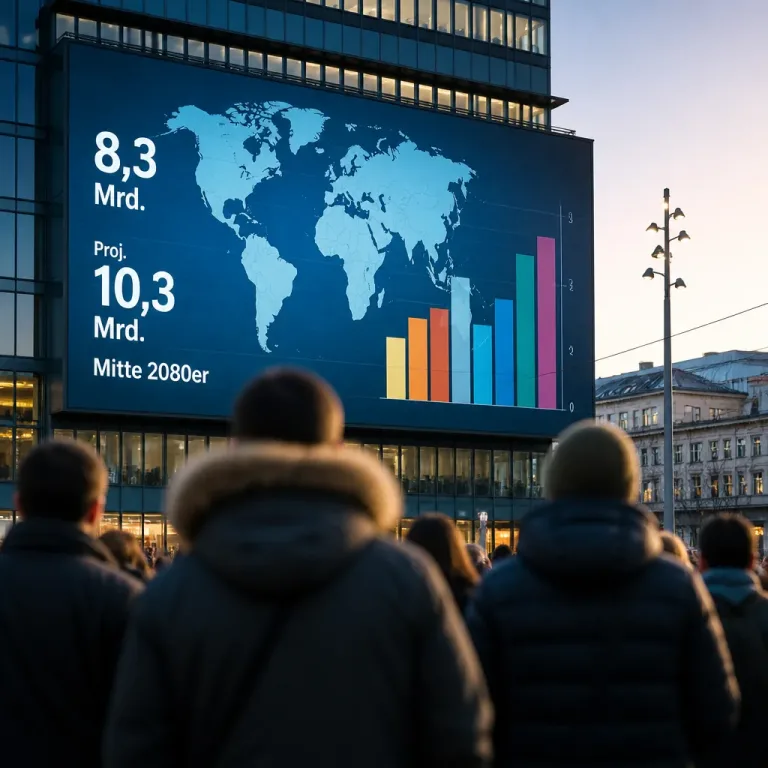 Weltbevölkerung steigt weiter — Wendepunkt wird Mitte der 2080er Jahre erwartet