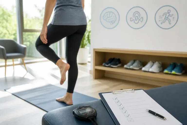 Einbeinstand als Früherkennung: Einfacher Balance-Test weist auf erhöhtes Sterberisiko hin