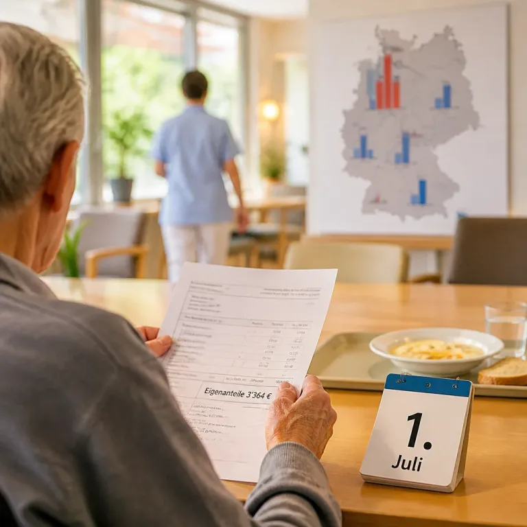 Eigenanteile im Pflegeheim steigen weiter – Bewohnerinnen und Bewohner zahlen im Schnitt 3’364 Euro monatlich
