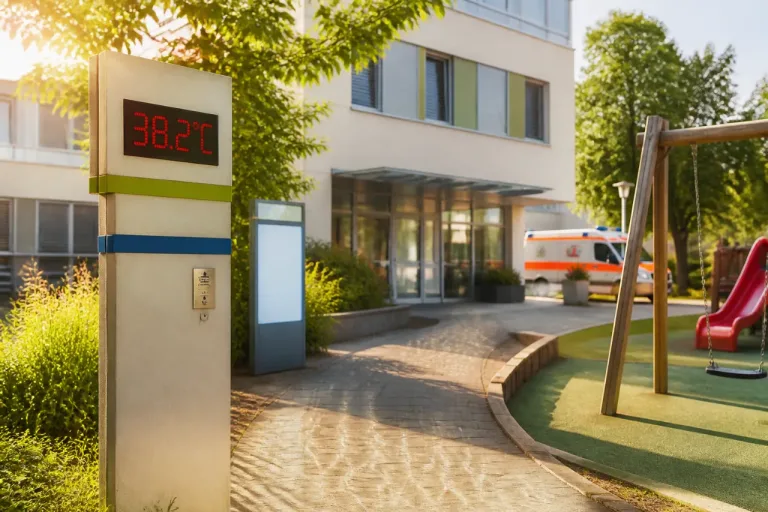 Hitzewellen könnten zu mehr psychiatrischen Klinikaufnahmen bei Kindern und Jugendlichen führen