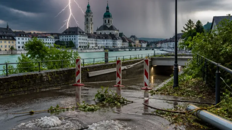 Gewitter und Regenschauer treffen Solothurn: was die kommenden Tage bringen