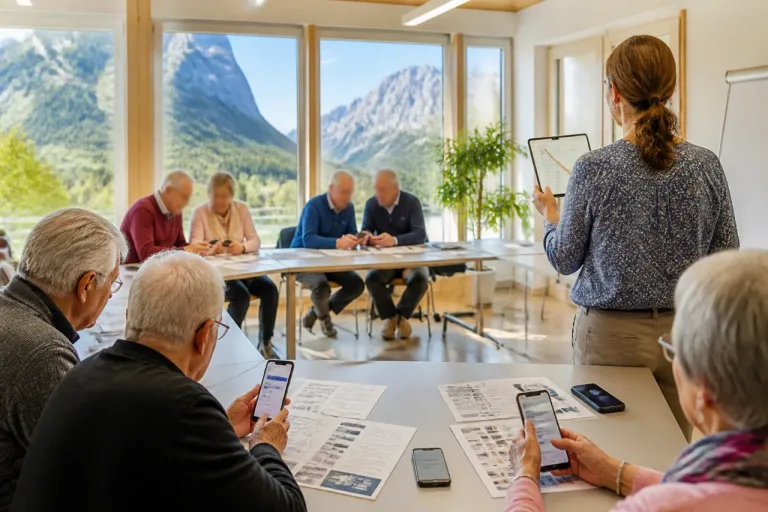 Heidi Eicher stärkt digitale Teilhabe älterer Menschen in Glarus
