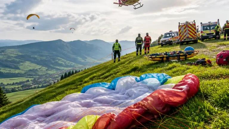 Gleitschirmabsturz im Hoch-Ybrig: 29-Jähriger lebensbedrohlich verletzt