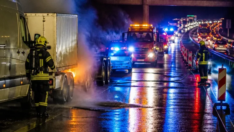Glimmbrand an Anhänger auf A2 bei Arisdorf führt zu stundenlanger Sperrung