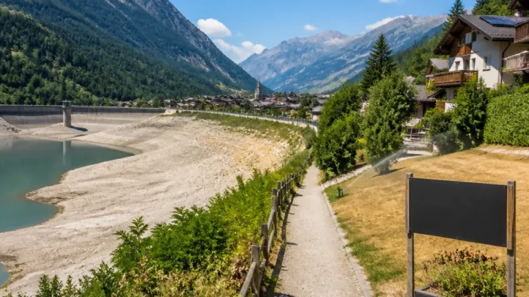 Goms ruft Bevölkerung von Niederwald und Blitzingen wegen Wassermangel zum Sparen auf