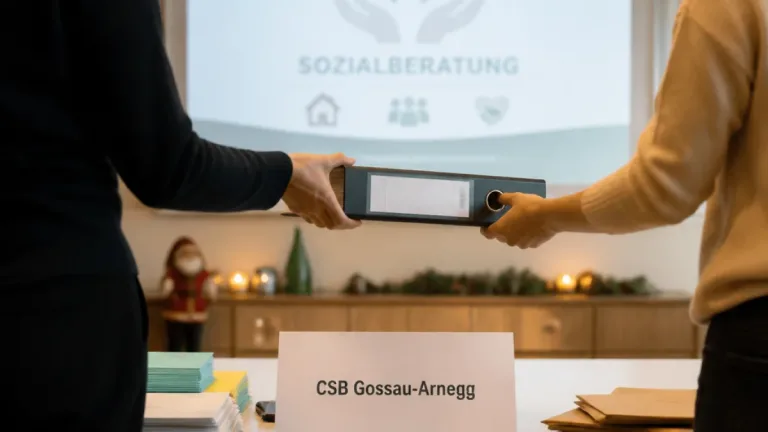 Gossau: CSB Gossau‑Arnegg ehrt langjährigen Aktuar und informiert über Sozialberatung