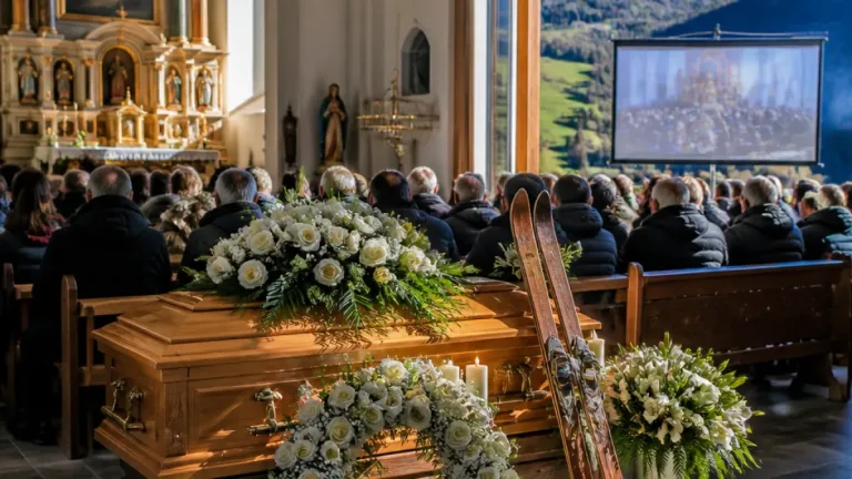 Grosse Trauerfeier in Le Châble: Walliser Skilegende Roland Collombin aufgebahrt