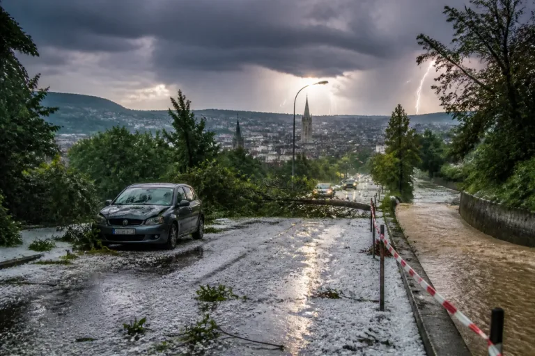 Heftige Gewitter über Bern: Hagel, Überschwemmungen und Sturmschäden belasten Region
