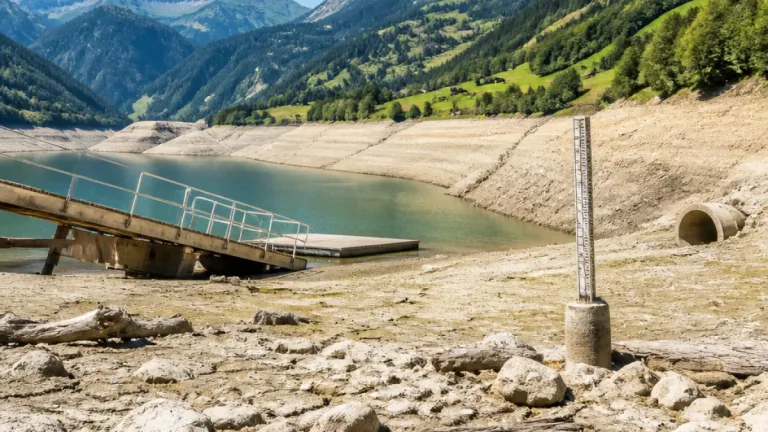 Hitze lässt Stauseen schrumpfen – Ob- und Nidwalden spüren Versorgungseinflüsse