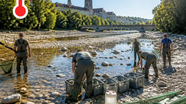 Hitzestress in Berns Flüssen: Tausende Fische gerettet – Kanton setzt auf Selbstverantwortung