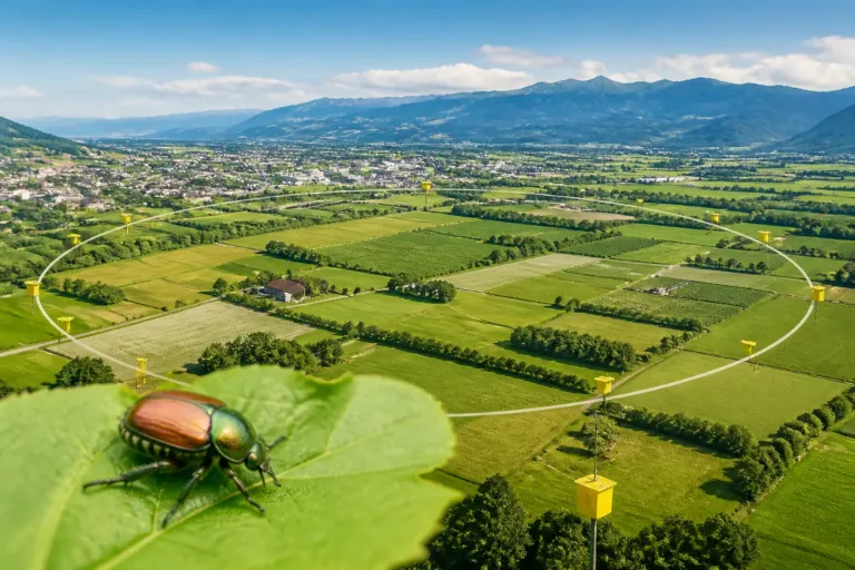 Invasive Japankäfer erstmals im Kanton St. Gallen nachgewiesen