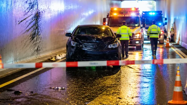Junger Automobilist verliert Kontrolle im Gibelintunnel – Tunnel stundenlang gesperrt