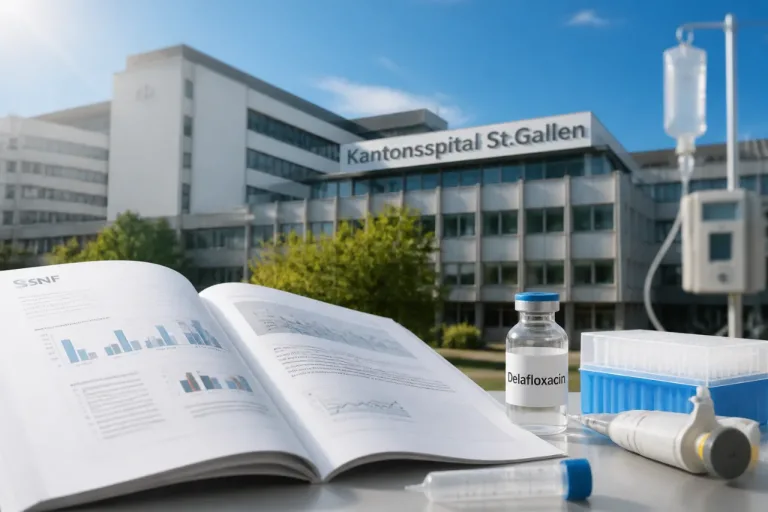 Kantonsspital St.Gallen erhält 2,7 Mio. Franken SNF-Förderung für Studie zu Antibiotikatherapie