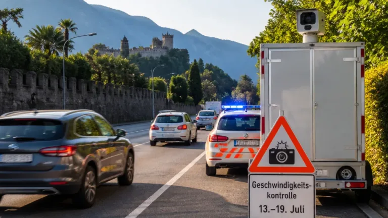 Kantonweite Geschwindigkeitskontrollen vom 13. bis 19. Juli: Orte und Hintergründe