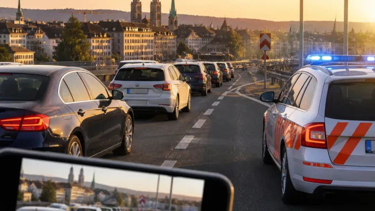 Kapo Zürich klärt auf: So funktioniert das gesetzliche Reissverschlussprinzip richtig