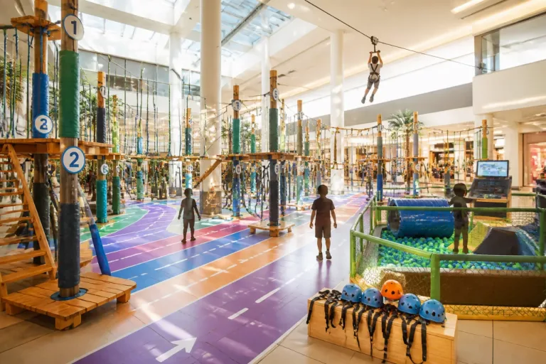 Kinder-Kletterpark im Emmen Center: Ferienangebot für Familien vom 14. bis 25. Juli