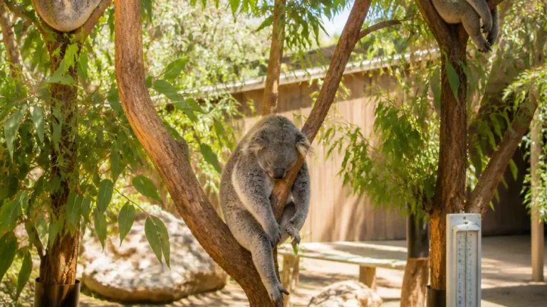 Koalas im Zoo Zürich: Sparsame Überlebenskünstler in einer heissen Zeit