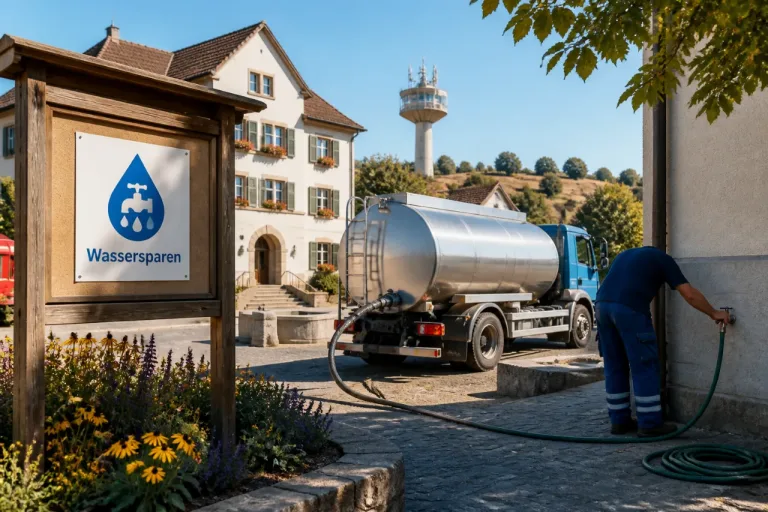 Kommunen im Raum Bern-Ost rufen wegen Wasserknappheit zum Sparen auf