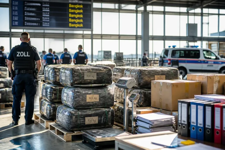 Kontrollaktion am Flughafen Zürich: 900 kg Drogen und 32 Festnahmen im zweiten Quartal