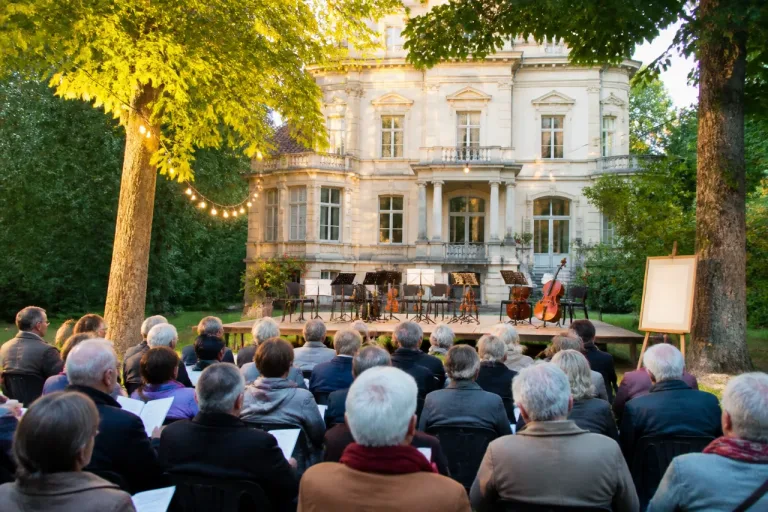 Konzert im Park der Villa Strecker bringt Wienerlieder und Erinnerungen nach Baden