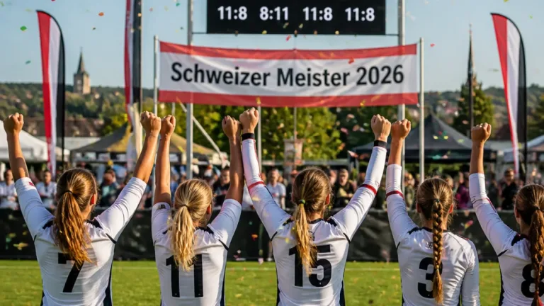 Kreuzlingen feiert: Faustballerinnen holen ersten Feld-Meistertitel