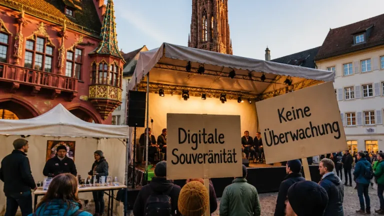 Kritik an Palantir-Auftritt beim Käpsele Innovation Festival in Freiburg