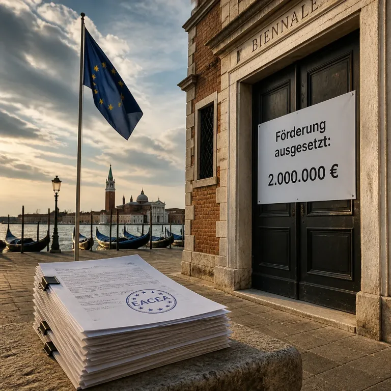 EU empfiehlt Aussetzung von Fördergeldern für Biennale Venedig wegen russischem Pavillon