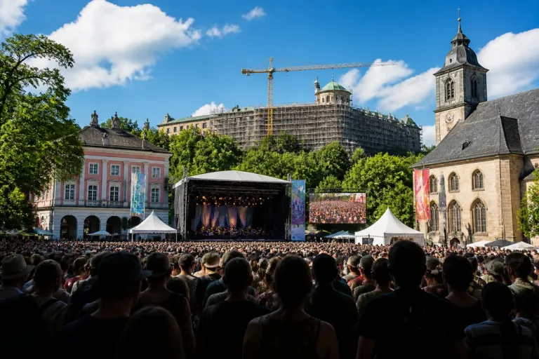 Rudolstadt-Festival bleibt Publikumsmagnet: Knapp 90.000 Besucherinnen und Besucher in ungewöhnlichen Spielstätten