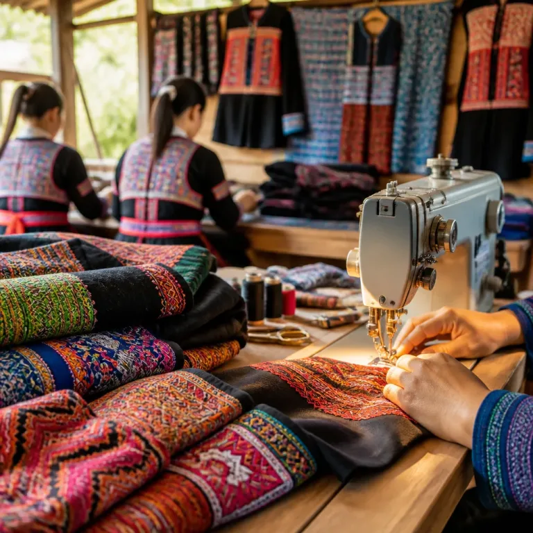 Mit Nadel und Farbe: Wie Frauen in Thuan Hoa traditionelle Trachten am Leben erhalten