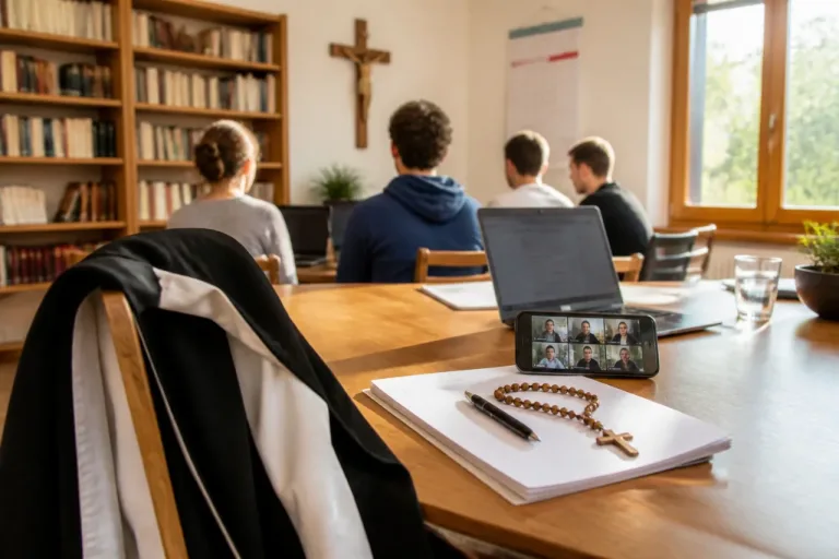 Ordensleben zwischen Bildschirm und Gemeinderaum: «Fiat Project» verbindet Online- und Präsenzpastoral