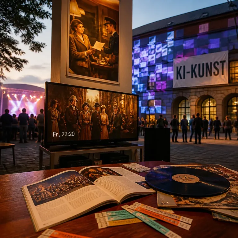 Sommerprogramm zwischen Kostümkrimi, KI-Kunst und Festivals: Ein Überblick