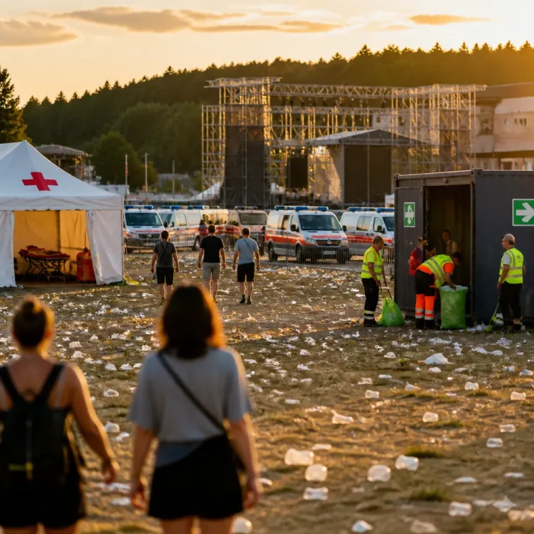 Ruhiges Ende am Openair Frauenfeld: 105'000 Besucherinnen und Besucher, wenige Schwerverletzte